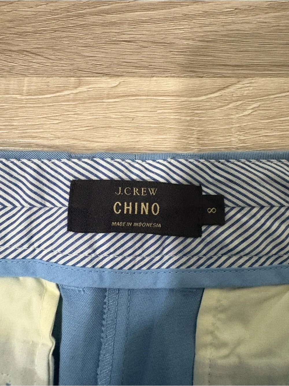 J.crew Classic Women's Light Blue Chino Shorts
